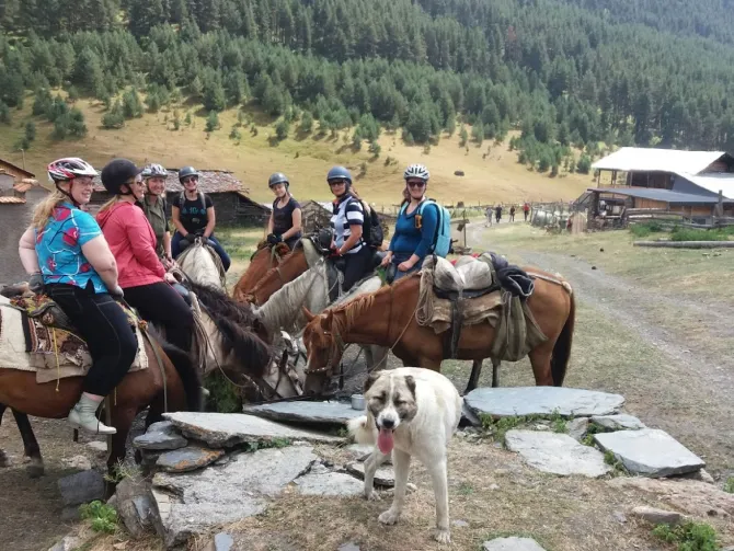 Horseback Tour in Tusheti, Georgia