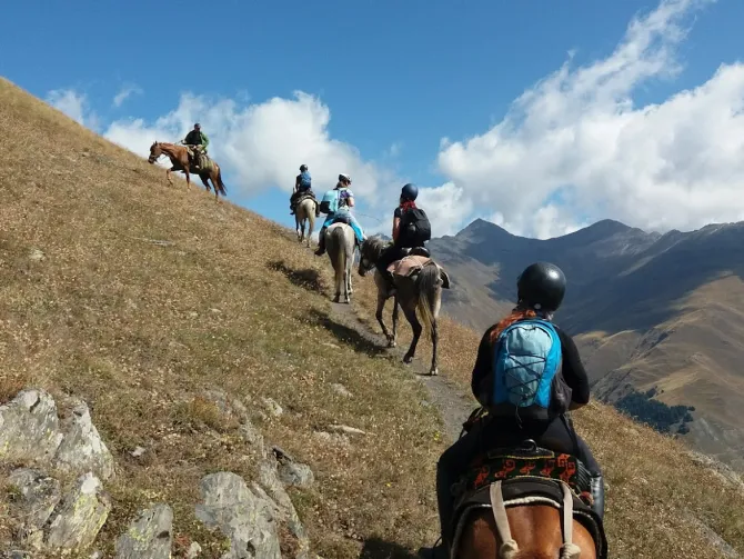 Horseback Tour in Tusheti, Georgia