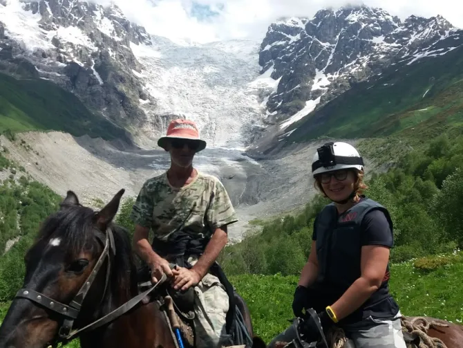 Horseback Trekking in Georgia, Svaneti
